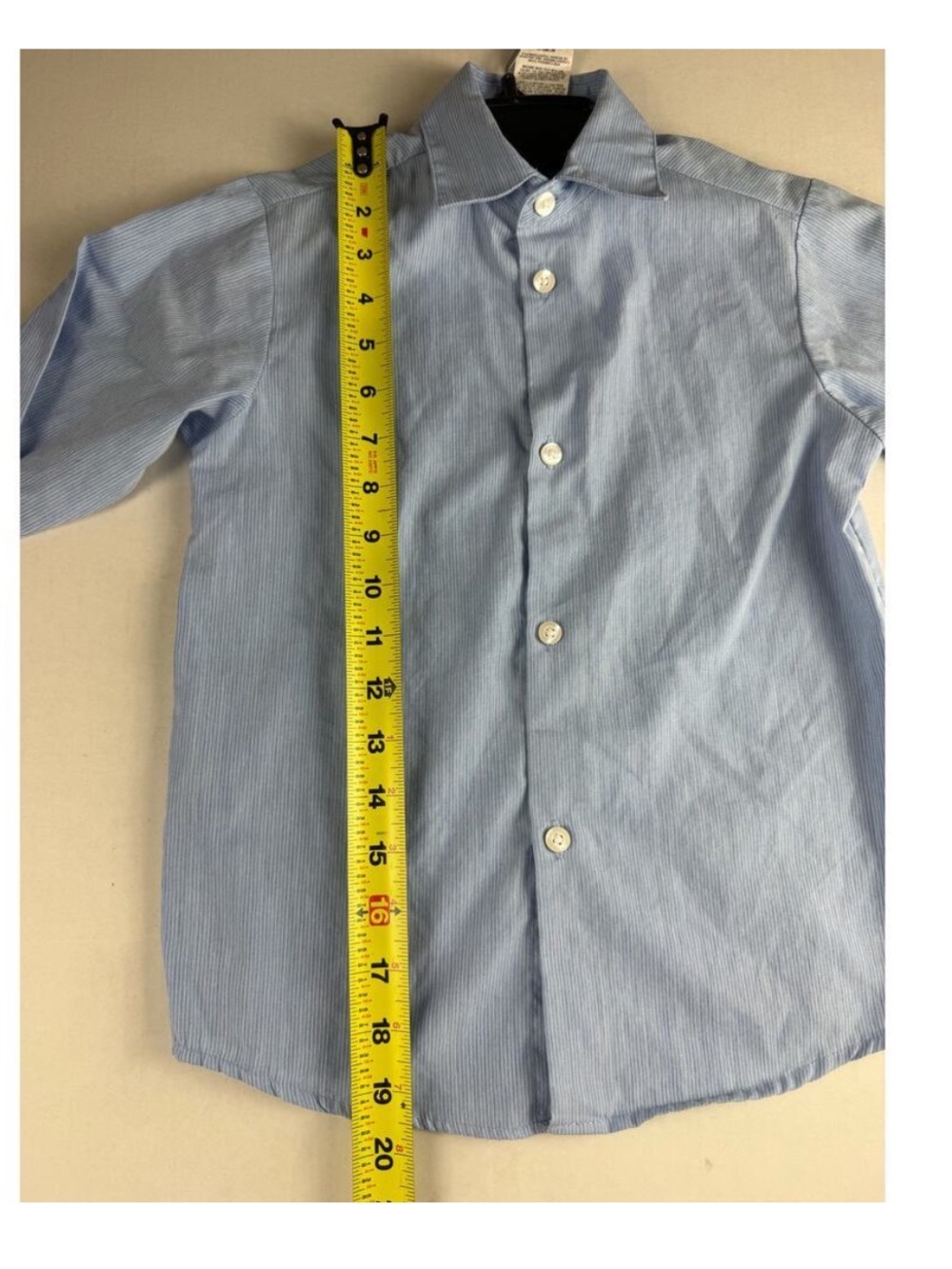 Boys Van Heusen Navy Vest & Pant Set with Blue Dress Shirt and Tie - Picture 4 of 6